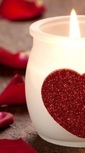 День святого Валентина (Valentine&#039;s day),Любовь,Праздники,Сердца,Свечи