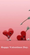 День святого Валентина (Valentine&#039;s day), Любовь, Праздники, Сердца, Юмор для HTC Desire S