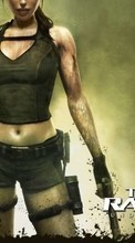 Новые обои 240x320 на телефон скачать бесплатно: Девушки, Игры, Лара Крофт: Расхитительница Гробниц(Tomb Raider), Underworld.