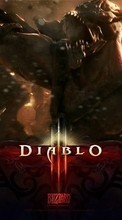 Новые обои 1024x600 на телефон скачать бесплатно: Diablo, Игры.