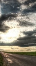 Дороги, Небо, Пейзаж для Sony Xperia T LT30i