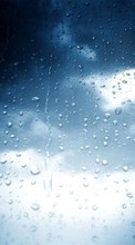 Дождь, Фон, Капли, Вода для Samsung Galaxy Y Pro Duos