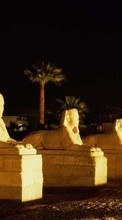 Египет, Ночь, Пейзаж, Сфинкс для LG Bello 2