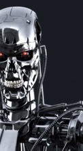 Новые обои на телефон скачать бесплатно: Фэнтези,Роботы,Терминатор (Terminator).