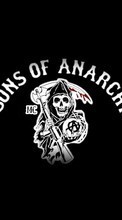 Новые обои на телефон скачать бесплатно: Фон, Кино, Логотипы, Сыны анархии (Sons of Anarchy).