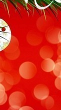 Фон, Новый Год (New Year), Праздники, Рождество (Christmas, Xmas) для Sony Ericsson K800