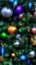 Фон, Новый Год (New Year), Рождество (Christmas, Xmas) для Nokia 130