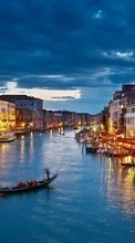 Города, Лодки, Пейзаж, Венеция