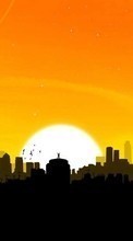 Города, Пейзаж, Солнце, Закат для Sony Xperia Z3 Compact