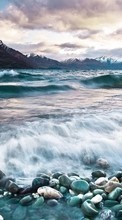 Горы,Море,Пейзаж для Samsung Galaxy S Duos 2