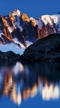 Горы,Озера,Пейзаж для Sony Ericsson W995