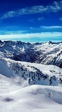 Горы, Пейзаж, Снег для HTC Radar