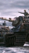 Новые обои на телефон скачать бесплатно: Игры, Мир Танков (World of Tanks), Рисунки.