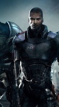 Новые обои на телефон скачать бесплатно: Игры, Mass Effect.
