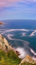 Камни, Море, Пейзаж для Sony Ericsson W550