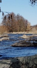 Камни, Пейзаж, Река для LG Nexus 4 E960
