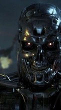 Новые обои на телефон скачать бесплатно: Кино, Роботы, Терминатор (Terminator).