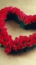 День святого Валентина (Valentine&#039;s day), Любовь, Открытки, Растения, Розы, Сердца для Samsung Galaxy A20