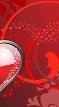 Новые обои 240x320 на телефон скачать бесплатно: День святого Валентина (Valentine&#039;s day), Любовь, Рисунки, Сердца.