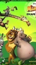 Новые обои на телефон скачать бесплатно: Мадагаскар (Madagascar), Мультфильмы, Побег в Африку (Escape Africa).