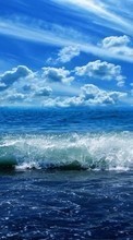 Море,Облака,Пейзаж для Samsung B3210