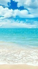 Море, Облака, Пейзаж, Вода для Sony Ericsson Xperia Arc S