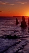 Море,Пейзаж,Закат для Sony Ericsson C510
