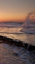 Море,Пейзаж,Закат для HTC One mini 2