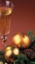 Напитки, Новый Год (New Year), Праздники, Рождество (Christmas, Xmas) для Sony Ericsson Xperia Arc