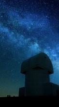 Небо, Ночь, Пейзаж, Звезды для Samsung Galaxy S4