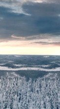 Небо, Пейзаж, Зима для Lenovo TAB 2 A7 30DC