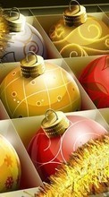 Новый Год (New Year), Праздники, Рождество (Christmas, Xmas) для HTC Desire 626G+