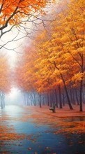 Осень,Пейзаж,Улицы для Samsung Galaxy J2