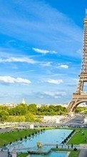 Париж,Пейзаж для HTC HD7