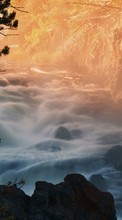 Пейзаж,Природа,Река,Водопады для Samsung Galaxy Grand Prime
