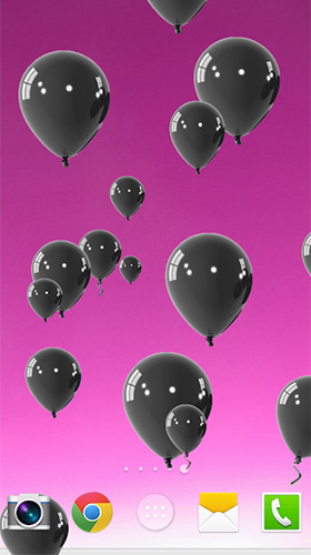 Скачать бесплатные живые обои Праздники для Андроид на рабочий стол планшета: Balloons by FaSa.