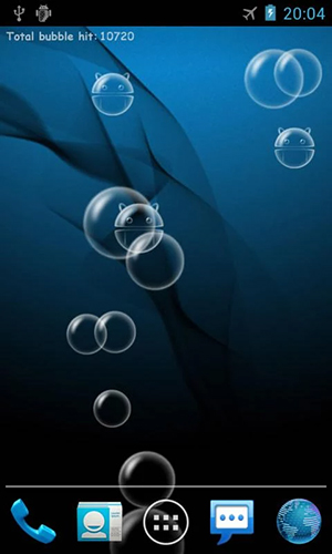 Скачать бесплатно живые обои Bubble by Xllusion на Андроид телефоны и планшеты.