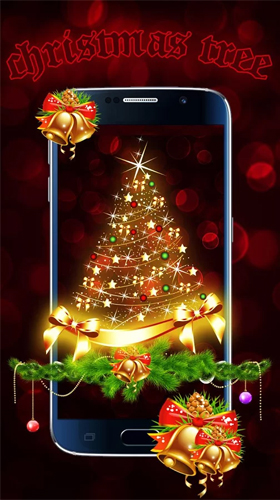 Скачать бесплатные живые обои Праздники для Андроид на рабочий стол планшета: Christmas tree by Live Wallpapers Studio Theme.