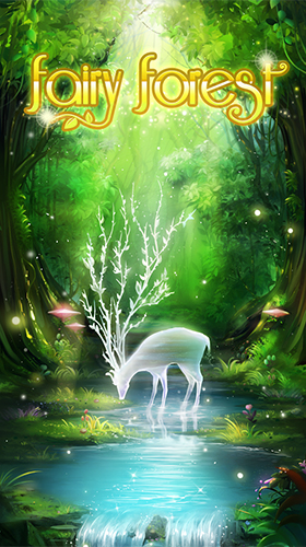 Скачать бесплатные живые обои Растения для Андроид на рабочий стол планшета: Fairy forest by HD Live Wallpaper 2018.