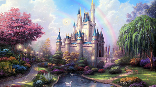 Скачать бесплатные живые обои Пейзаж для Андроид на рабочий стол планшета: Fairy tale by Amazing Live Wallpaperss.
