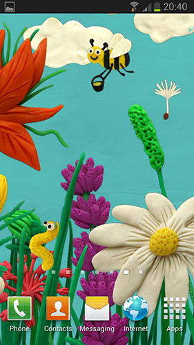 Скачать бесплатные живые обои Цветы для Андроид на рабочий стол планшета: Flowers by Sergey Mikhaylov & Sergey Kolesov.