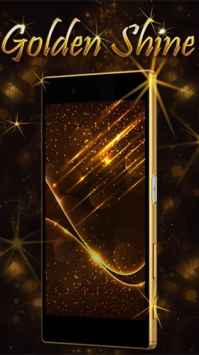 Скачать бесплатно живые обои Golden shine на Андроид телефоны и планшеты.