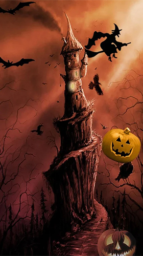 Скачать бесплатно живые обои Halloween by FexWare Live Wallpaper HD на Андроид телефоны и планшеты.