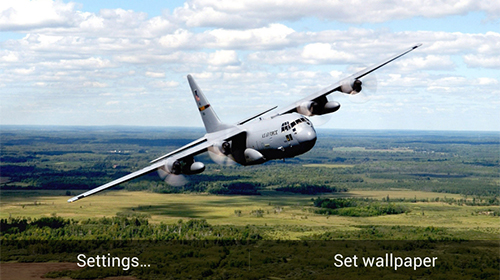 Скачать бесплатно живые обои Military aircrafts на Андроид телефоны и планшеты.