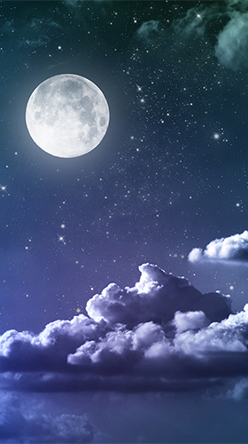 Скачать бесплатно живые обои Moonlight by App Basic на Андроид телефоны и планшеты.