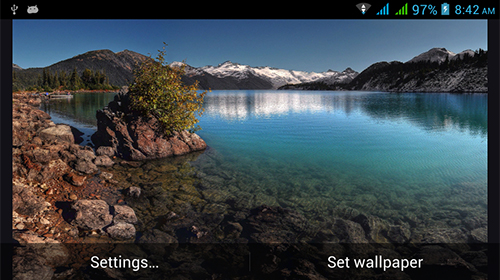 Скачать бесплатные живые обои Цветы для Андроид на рабочий стол планшета: Nature HD by Live Wallpapers Ltd..