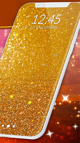 Скачать бесплатные живые обои Фон для Андроид на рабочий стол планшета: Sparkling glitter.
