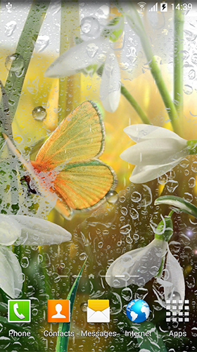 Скачать бесплатные живые обои Растения для Андроид на рабочий стол планшета: Spring by Amax LWPS.