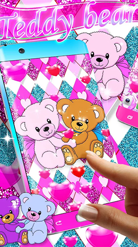 Скачать бесплатно живые обои Teddy bear by High quality live wallpapers на Андроид телефоны и планшеты.