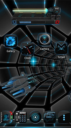 Скачать бесплатные живые обои Интерактивные для Андроид на рабочий стол планшета: Time battle 3D.